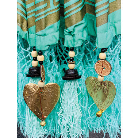 Mint Bali Sun Parasol With Pole Joint