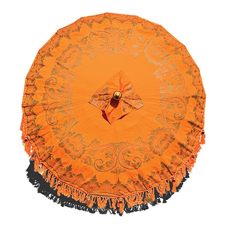 Orange Bali Sun Parasol with Pole Joint