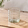 Adhit Clear Chequered Glass Tumbler - AT0801 - Uneeka