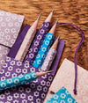5 Lokta Paper Flower Pencils - PENCIL1 - Uneeka