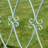 Light Green Ornate Outdoor Bench - 7390 - Uneeka