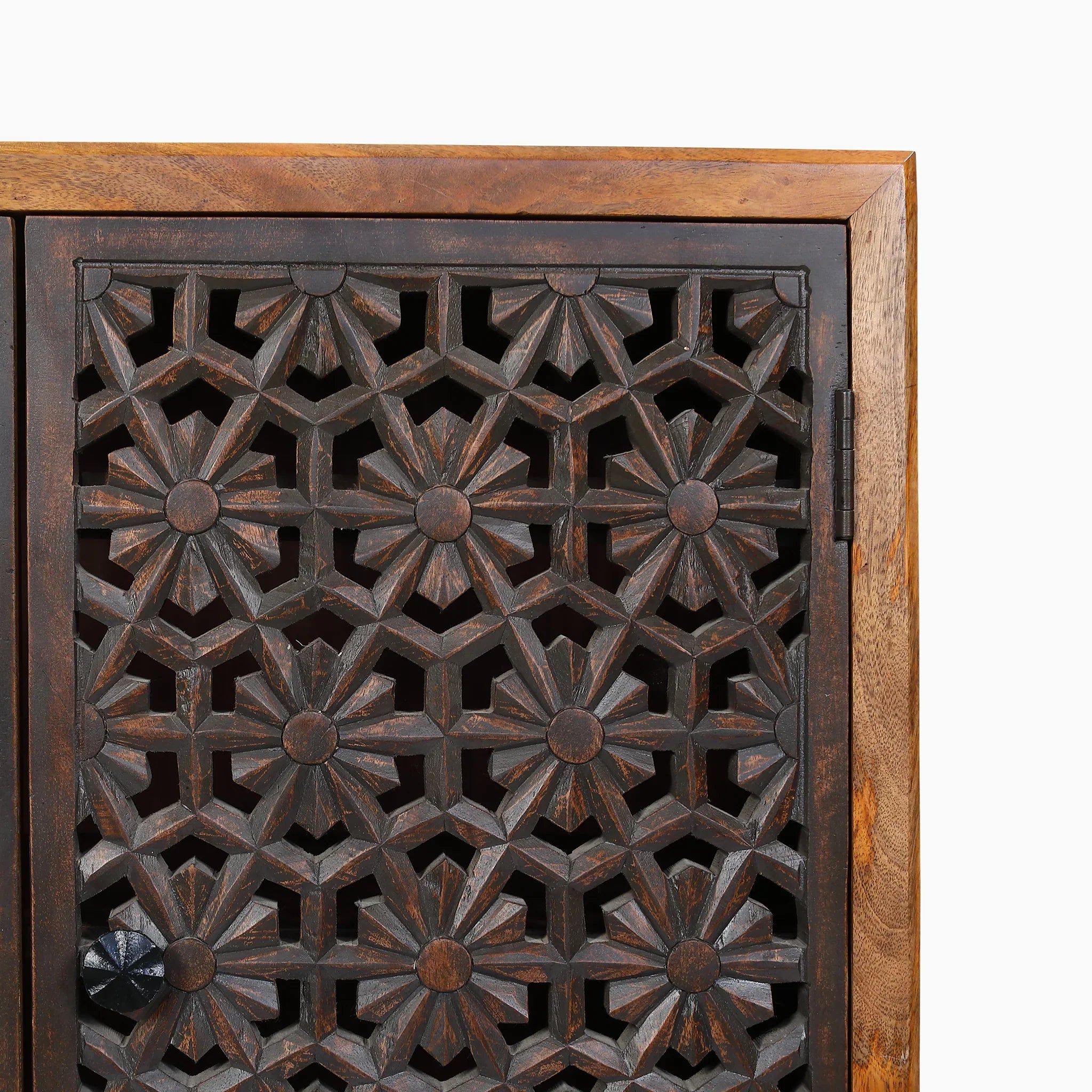 Two Door Cut Out Sideboard Cabinet - BACB00006A - Uneeka