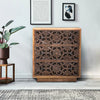 Three Drawer Cut Out Chest Of Drawers - BACD00002A - Uneeka
