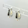 Horseshoe Shaped Hoop Clip Earrings - CE-6086-SL - Uneeka