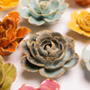 Ceramic Blue Cabbage Flower - FR0005 - Uneeka