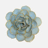 Ceramic Teal Peony Flower - FR0011 - Uneeka