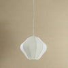 Cream Linen Lantern Pendant - 2987706 - Uneeka Lighting