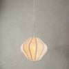 Cream Linen Lantern Pendant - 2987706 - Uneeka Lighting