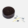 Dark Finish Wooden Ceiling Rose - KRL88FC04 - Uneeka