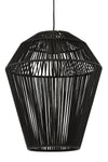 Deya Matt Black Metal Hanging Lamp