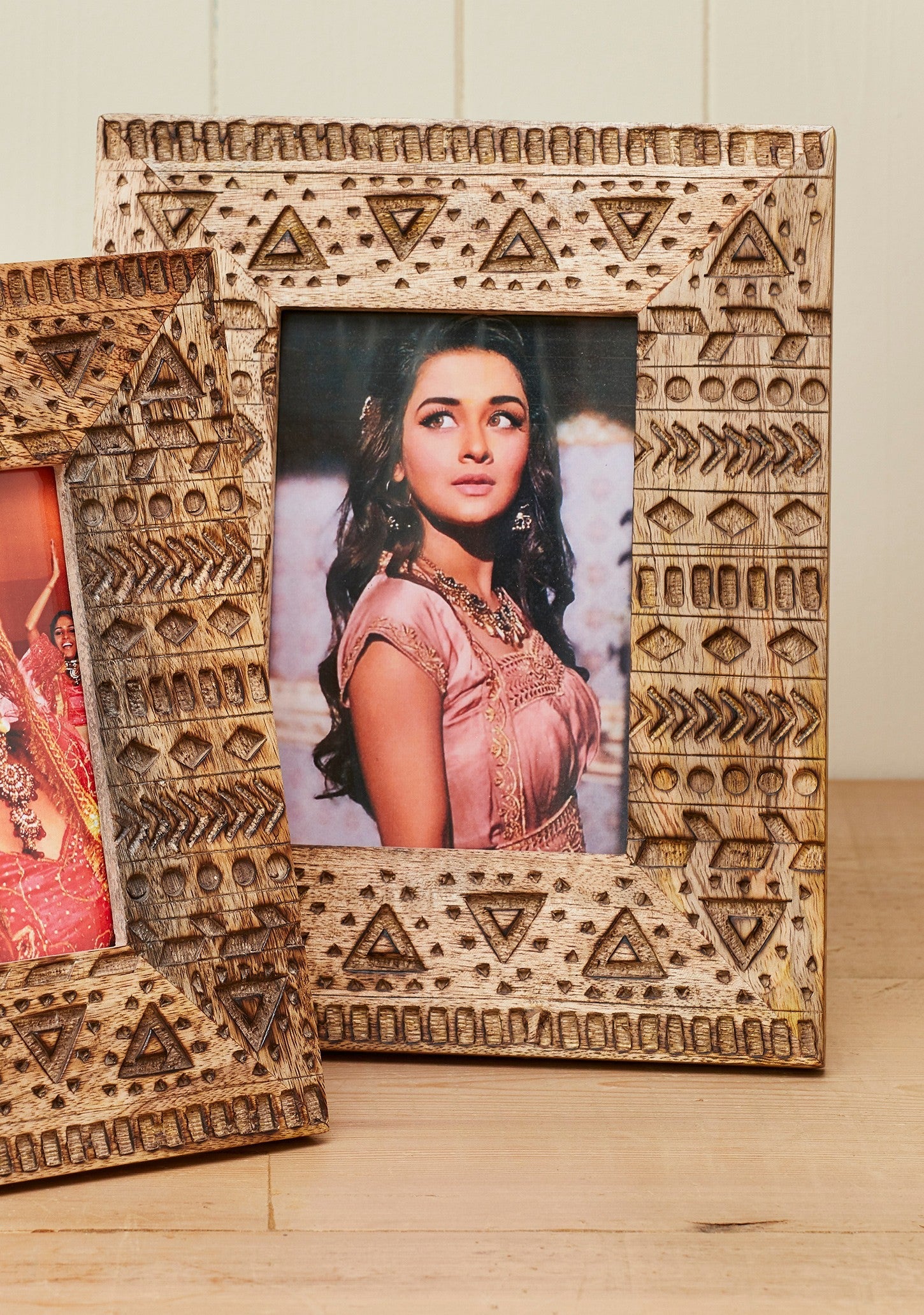 Hand Carved Aztec Photo Frame - PF200 - Uneeka