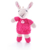 Hand Knitted Lamb In Pink Dress Soft Toy - SYK028 - Uneeka