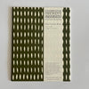 Olive Green Seed Pattern Plain Paper Slim Exercise Book - EXB SEE olive - Uneeka