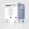 LED White Globe G125 5.9W E27 Dimmable Bulb - Uneeka Home - BB-W04