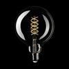 LED White Globe G125 5.9W E27 Dimmable Bulb - Uneeka Home - BB-W04