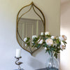 Elegant Antique Brass Moroccan Style Mirror - MQ21023 - Uneeka