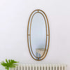 Long Oval Antique Bronze Mirror - MQ25202 - Uneeka