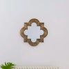 Gilded Clover Shape Antique Bronze Mirror - MQ25205 - Uneeka