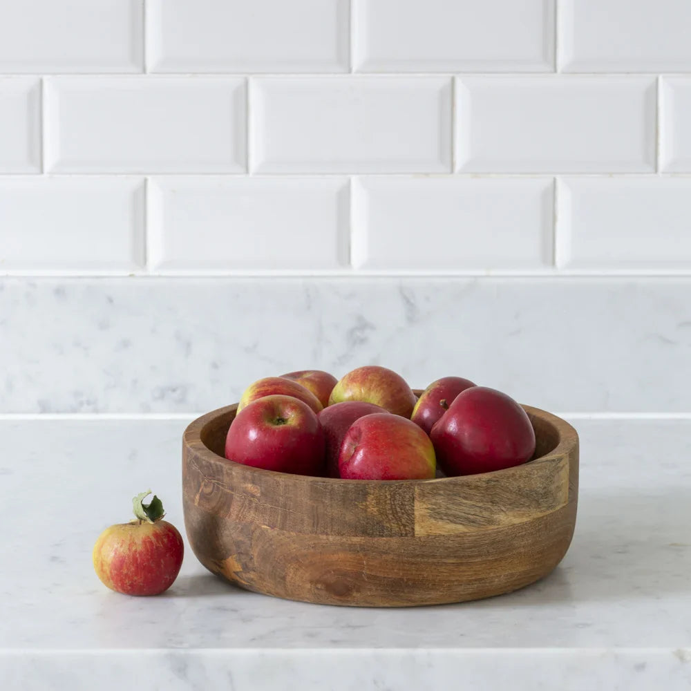 Mango Wood Salad Bowl - VIN23457 - Uneeka