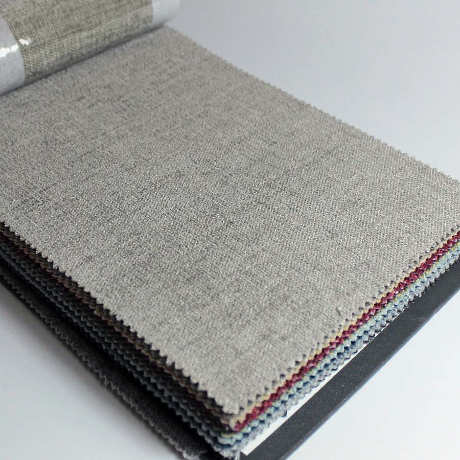 Chelsea 3 Seater Grand Upholstered Fabric Sofa - Made To Order - Warwick Rouen - Flint - CHELS3G - Uneeka