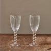 Nkuku Santosa Champagne Flute Glass - SC3601 - Uneeka