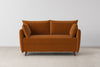Swyft Model 08 2 Seater Sofa Bed - Made To Order -Bronze Eco Velvet - Uneeka