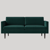 Swyft Model 01 2 Seater Sofa - Kingfisher Velvet - Swyft at Uneeka