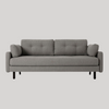 Swyft Model 04 3 Seat Double Sofa Bed - Shadow Linen - Swyft at Uneeka