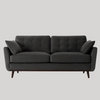 Swyft Model 10 2 Seater Sofa - Charcoal Velvet - Swyft at Uneeka
