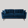 Swyft Model 10 2 Seater Sofa - Navy Royal Velvet - Swyft at Uneeka