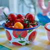 Tomato Enamel Nibble Bowl - ENML-BOWL-TOM-12 - Uneeka