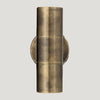 Nkuku Vitla Antique Brass Outdoor Wall Lamp - Uneeka