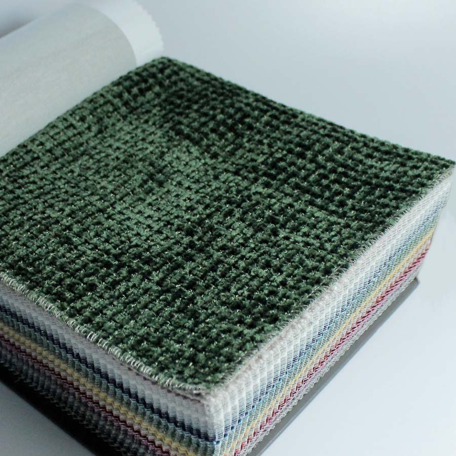 Canterbury 3 Seater Upholstered Fabric Sofa - Made To Order - Paulus & Brown House Fabrics - Highland Green - Waffle - CANTER3 - Uneeka
