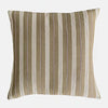 Yarn Dyed Natural Stripe Print Cushion - Micro Down more eco-friendly than feathers cushion pad - Uneeka