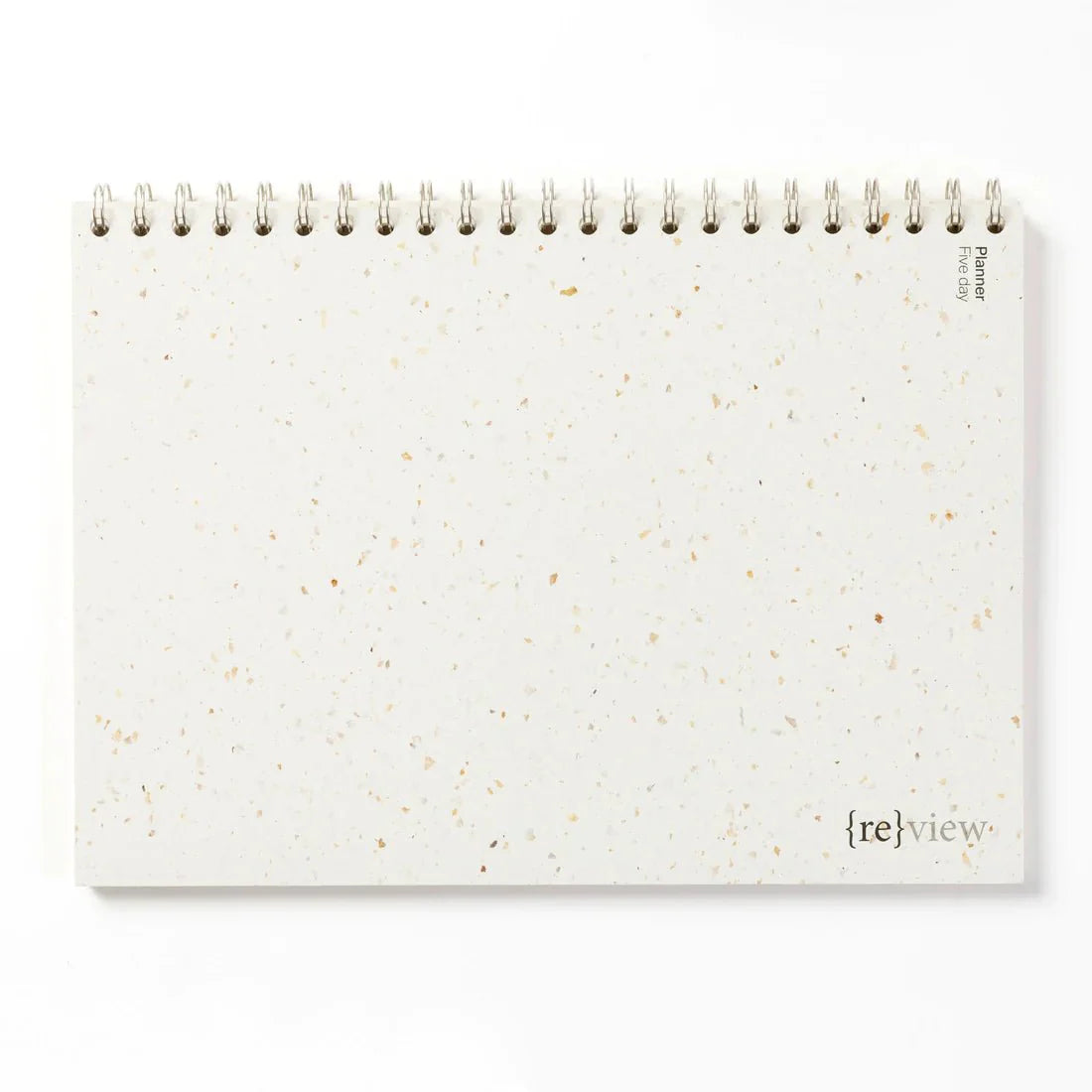 A4 Recycled Coffee Cup & Repurposed Waste Weekly Planner - PL - CG - W - 7 - A4 - 2 - GROUNDS - Uneeka