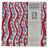 Abstract Circle & Wave Lined Paper Square Notebook - SQN CHS scumble - Uneeka