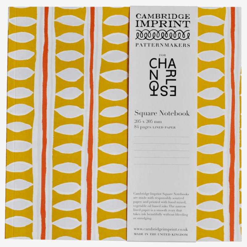 Abstract Stripe Lined Paper Square Notebook - SQN CHS stripe - Uneeka