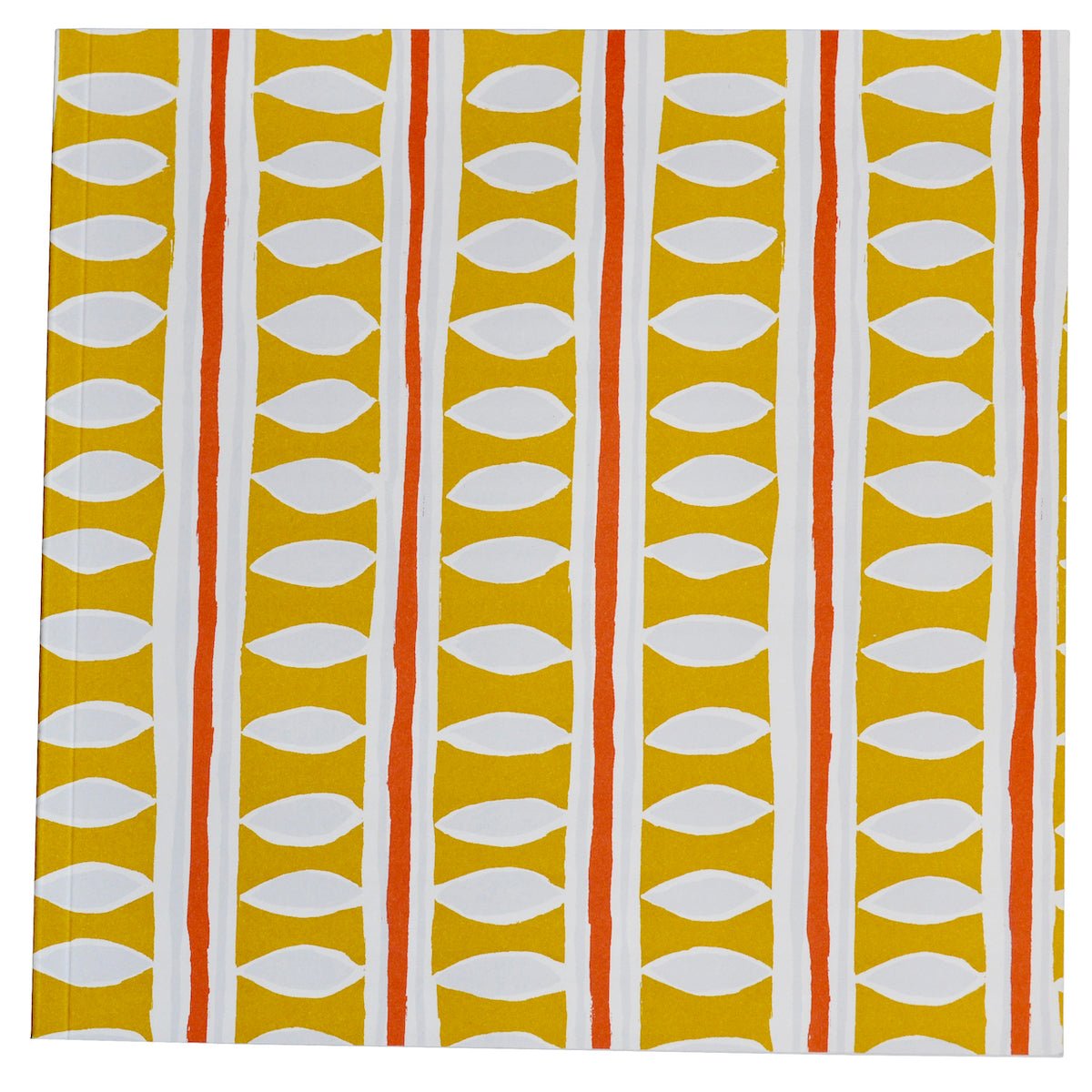 Abstract Stripe Lined Paper Square Notebook - SQN CHS stripe - Uneeka