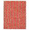 Abstract Triangle Red Plain Paper Slim Exercise Book - EXB YOYO tomato - Uneeka