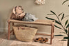 Amhara Acacia & Jute Woven Bench - AA5801 - Uneeka