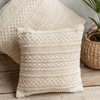 Andiya Neutral Handloom Cushion - CC82 - Uneeka