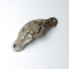 Antique Brass Fancy Slim Cup Handle - 01.087F.AB.108 - Uneeka