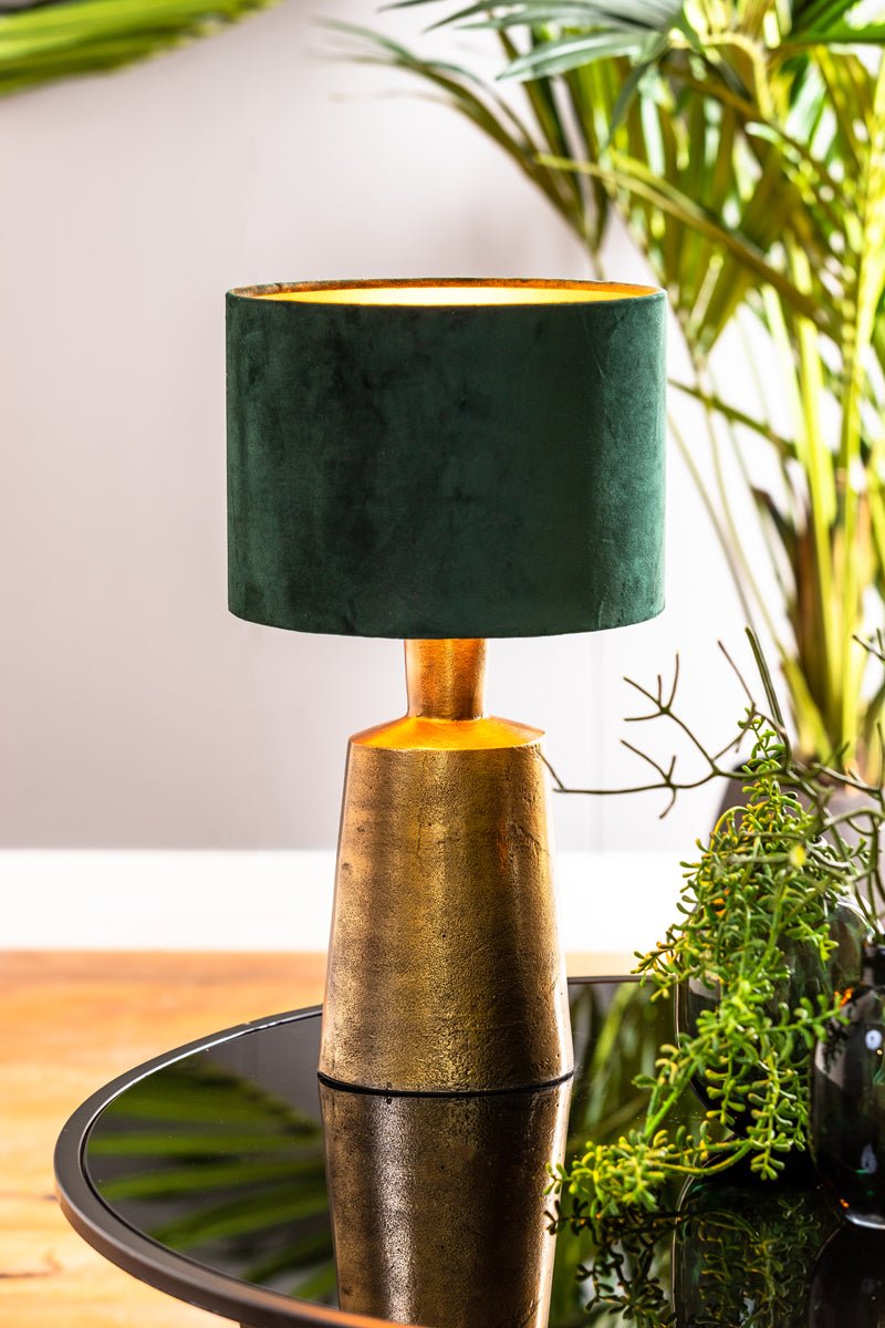 Antique Bronze Polished Effect Lamp Base - 8301318 - Uneeka