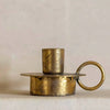 Antique Gold Metal Candle Holder - LUL24166 - Uneeka