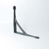 Antique Iron Penny End Gallows Shelf Bracket - D237 - Uneeka