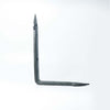 Antique Iron Spearhead End Shelf Bracket - 70.074.AI.200 - Uneeka