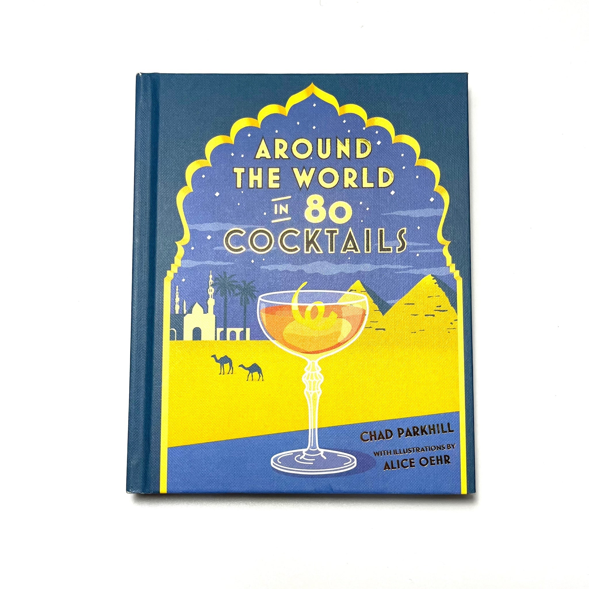 Around The World In 80 Cocktails Recipe Book - B031279 - Uneeka