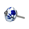 Assorted Ceramic Blue Round Door Knob - ASP21102 - Uneeka