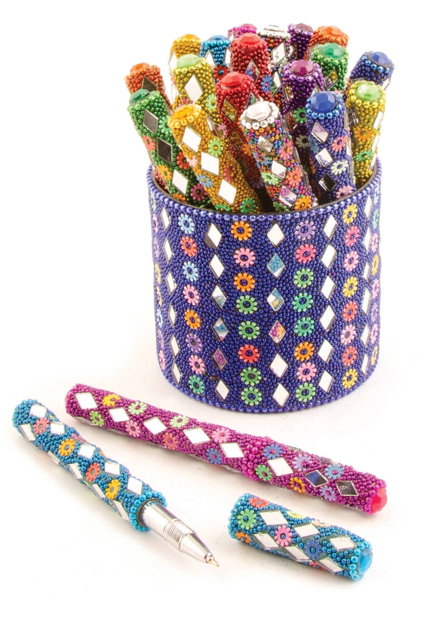 Assorted Colour Sparkly Glitter Pen - PE400 - Uneeka
