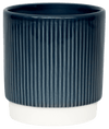 Athens Reactive Glaze Ribbed Planter - ARGRPB13 - Uneeka
